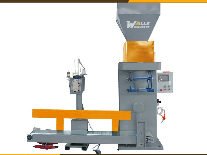 Automatic Weighing Packaging Machine With Band Sealer To Bags