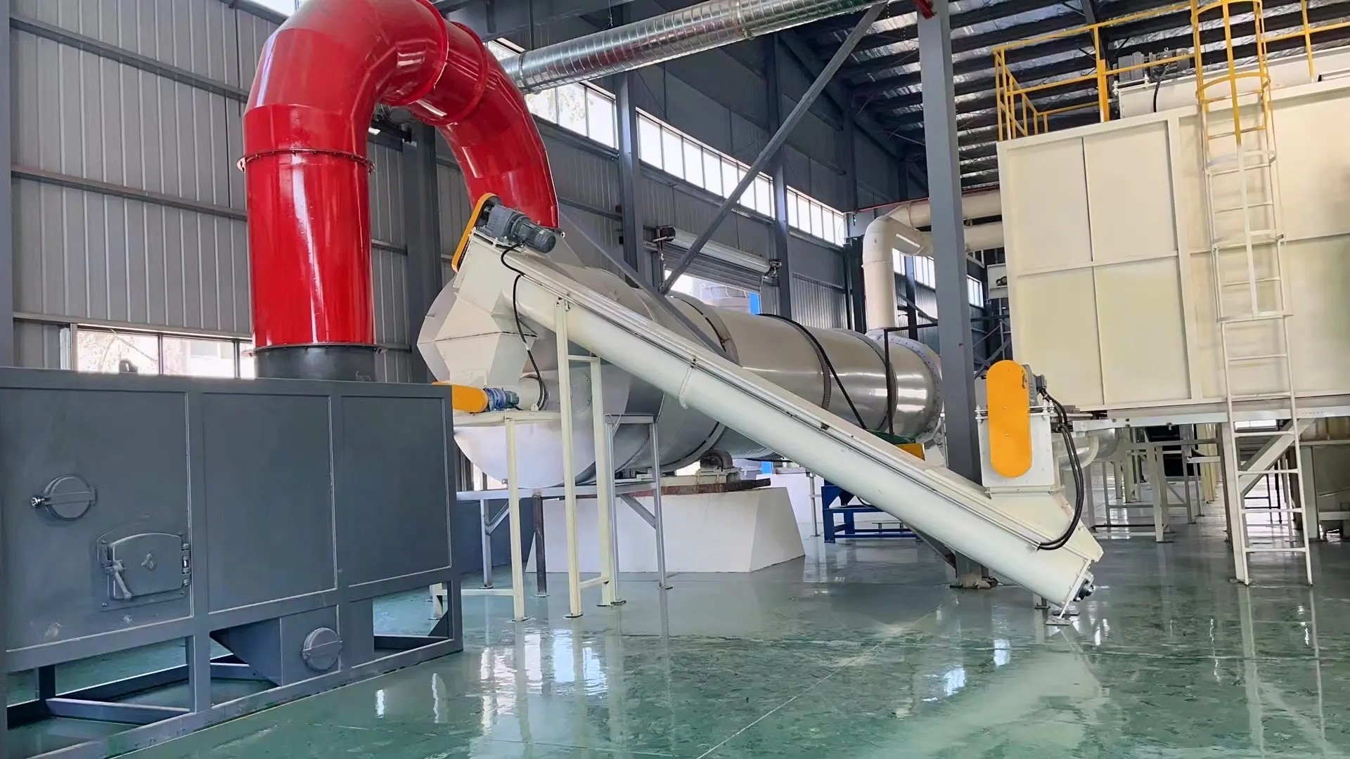 Biomass pellet production line 4