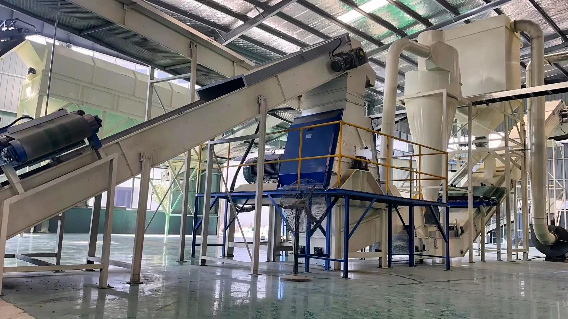 Biomass pellet production line 1