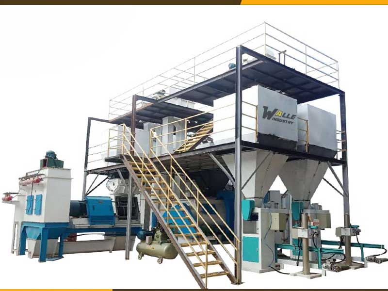 Chicken And Cow Feed Pelletizing Production Line