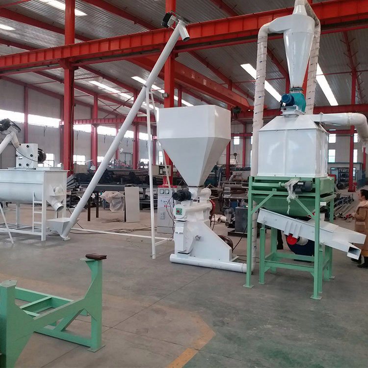 Chicken And Cow Feed Pelletizing Production Line