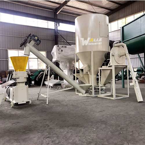 Chicken And Cow Feed Pelletizing Production Line