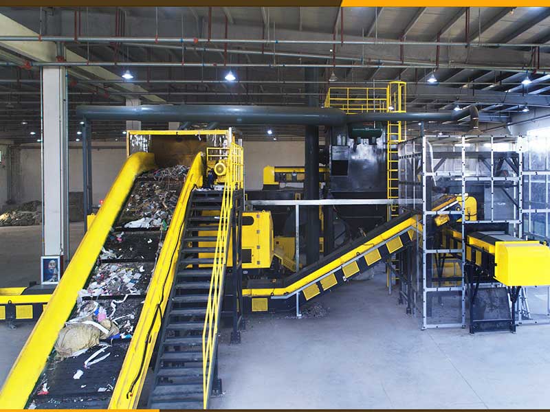 Domestic Waste Pelletizing Production Line