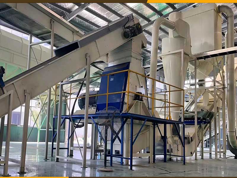 Wood Sawdust Pelletizing Production Line