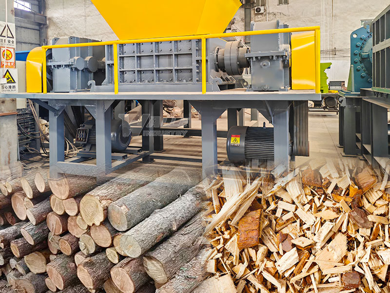 Tree Crusher Wood Shredder for Green Waste Recycling