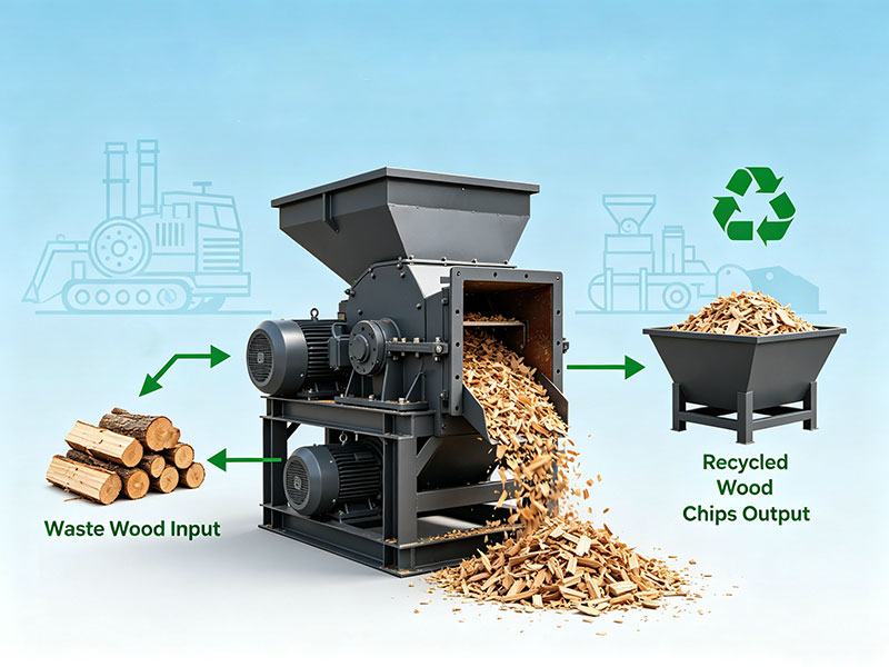 Wood Crusher Unlock New Paths to Resource Recycling