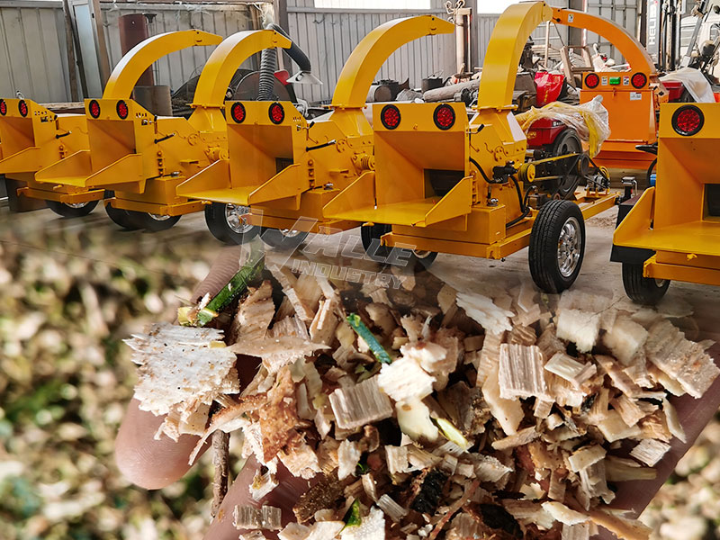 Branch Wood Chipper | High Efficiency Industrial Tree