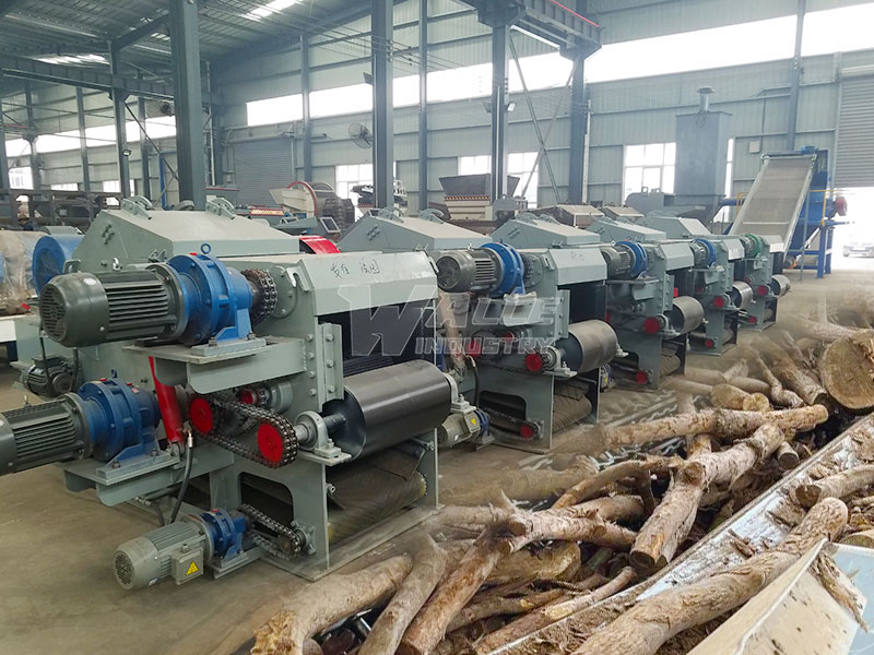 Industrial Tree Chipper | Heavy Duty Automatic Wood B