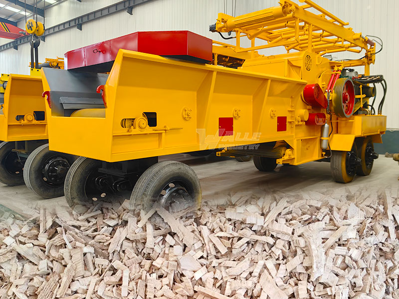 Mobile Wood Chipper Production Line | Portable Wood C