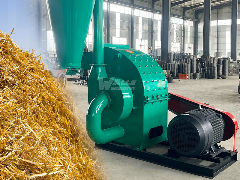 Straw Crusher Machine | Agricultural Straw Shredder fo