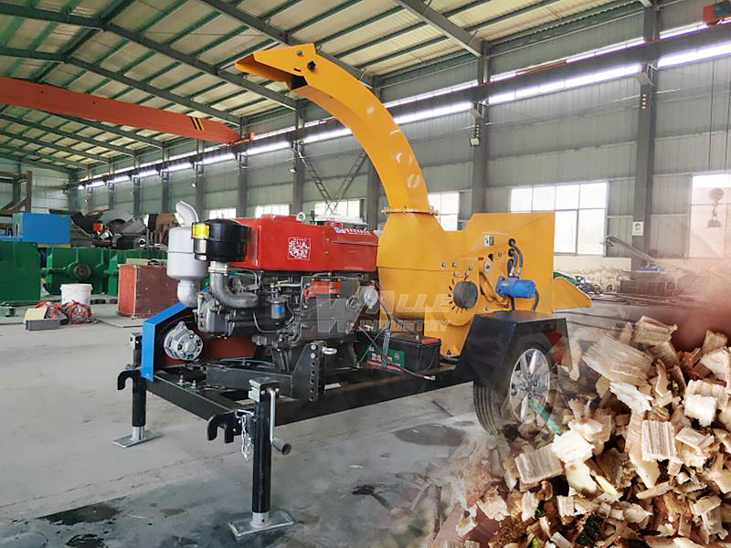Mobile Branch Chipper | High Efficiency Portable Wood