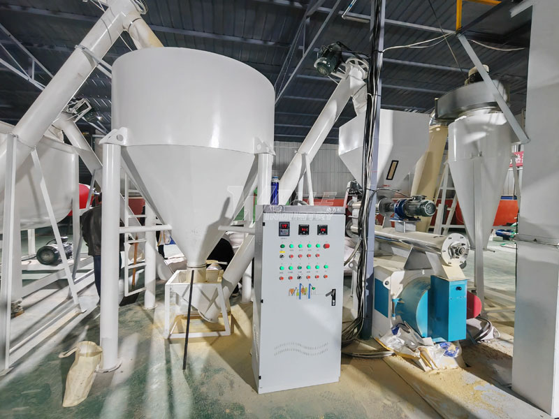 High-Capacity Feed Production Line: Complete Animal F